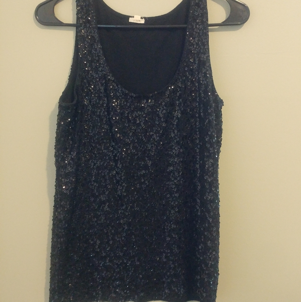 J. Crew Sequin Tank